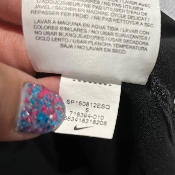 Nike Pro Golf Logo Tour Performance Polo Short Sleeve Slim Cut Shirt DriFit - Picture 6 of 7